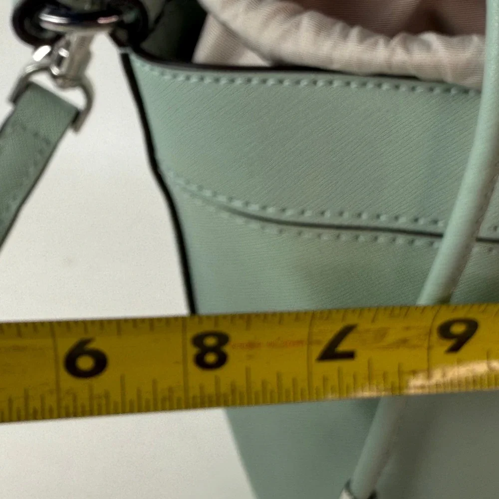 Kate Spade Cameron Small Mint Bucket Drawstring 2 Way Bag